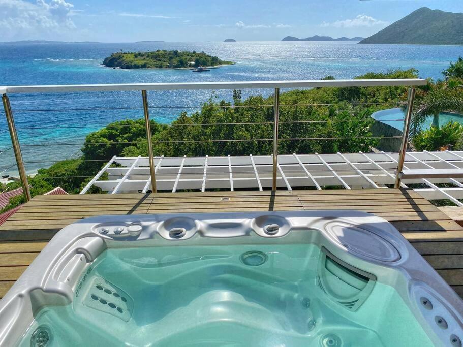 Luxury 7Br Waterfront Villa With Views Of Marina Cay And Scrub Island East End Bagian luar foto